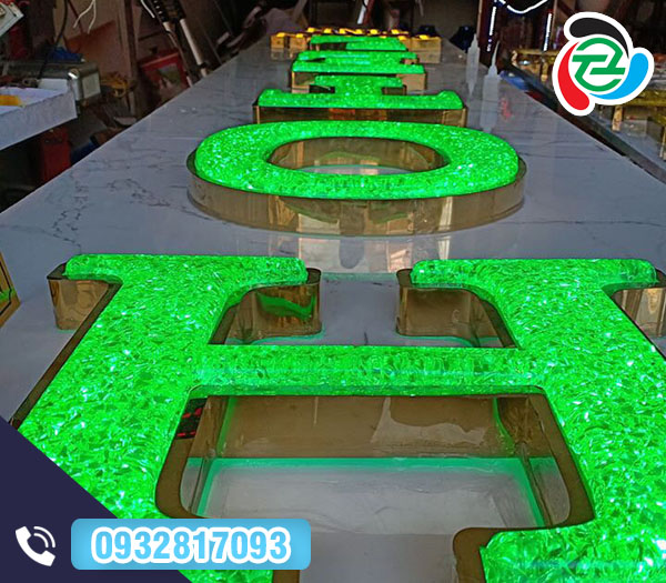 Dịch vụ thiết kế, thi công quảng cáo chữ nổi - Bảng Hiệu Bến Tre - Công Ty Trách Nhiệm Hữu Hạn Một Thành Viên Thương Mại Dịch Vụ Sản Xuất Thắng Thiên