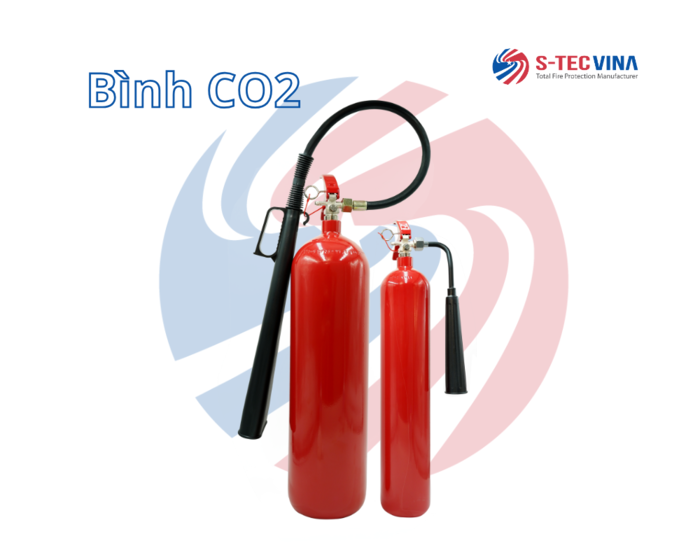 Bình chữa cháy xách tay CO2 - Nhà Sản Xuất Hệ Thống Chữa Cháy Tự Động Bằng Khí - Công Ty TNHH S-TEC Vina