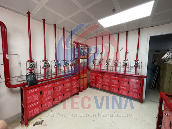 Tủ kích xả khí - Nhà Sản Xuất Hệ Thống Chữa Cháy Tự Động Bằng Khí - Công Ty TNHH S-TEC Vina