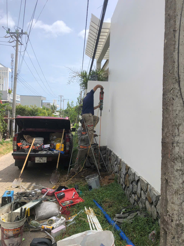 Chống sét lan truyền nhà chị Hồng, Phú Yên - Chống Sét Nha Trang - Công Ty TNHH CMS Khánh Hòa