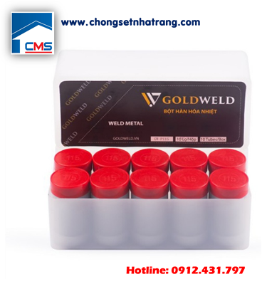 Thuốc hàn hóa nhiệt Goldweld 90g, 115g, 150g - Chống Sét Nha Trang - Công Ty TNHH CMS Khánh Hòa