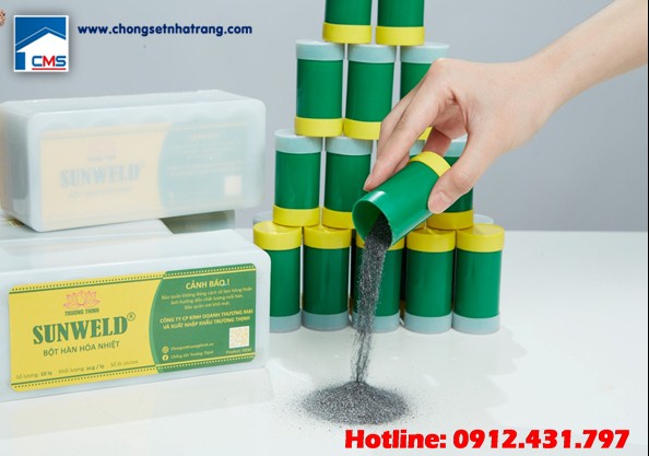 Thuốc hàn hóa nhiệt Sunweld 90g, 115g - Chống Sét Nha Trang - Công Ty TNHH CMS Khánh Hòa