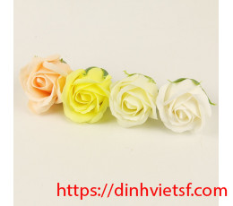 Đầu bông hoa sáp 3 lớp - Hoa Sáp - Công Ty TNHH SX Hoa Sáp Đỉnh Việt