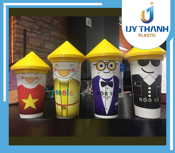 Ly trà sữa nón lá - Uy Thành Plastic - Công Ty TNHH Uy Thành Plastic