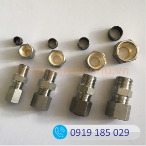 Nối thẳng 2 đầu tán báp inox 316