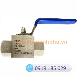 Van cầu thủy lực inox 316L