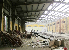 Tháo dỡ nhà xưởng - Kho Bãi Đông Nam - Công Ty TNHH Thương Mại Dịch Vụ Vận Tải Kho Bãi Đông Nam