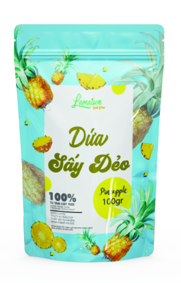 Dứa sấy dẻo - Trái Cây Sấy Hải Đăng - Công Ty TNHH Công Nghệ Thực Phẩm Hải Đăng