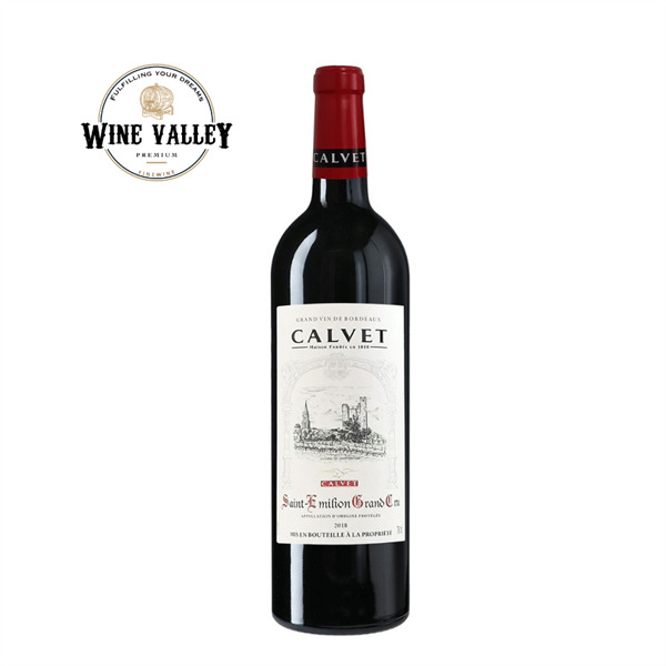 Rượu vang Calvet Saint Emilion Grand Cru - Rượu Wine Valley - Công Ty TNHH Đầu Tư Xuất Nhập Khẩu Wine Valley
