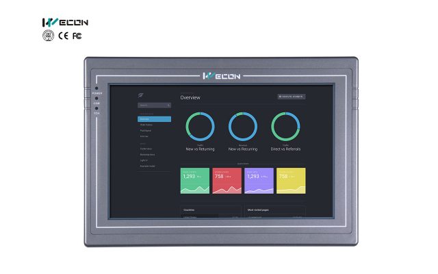 HMI Wecon 10.2 PI3102H-CE - Thiết Bị Tự Động Hóa VNATECH - Công Ty Cổ Phần Phát Triển Và Chuyển Giao Công Nghệ Việt Nam