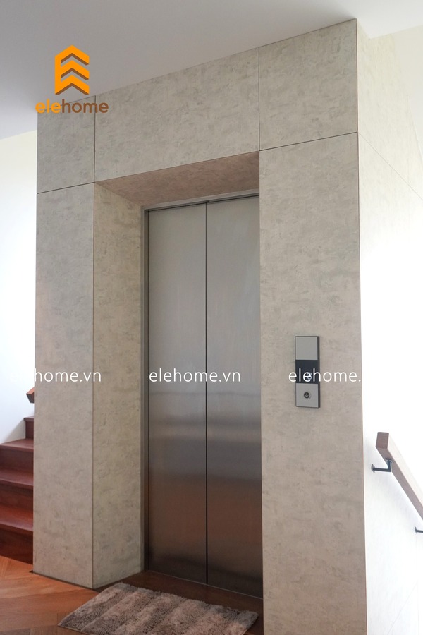 Thang máy gia đình mẫu inox tiêu chuẩn - Thang Máy ELEHOME - Công Ty TNHH ELEHOME