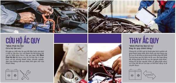 Thay ắc quy - Công Ty Cổ Phần TMDV Minh Phát Hà Nội