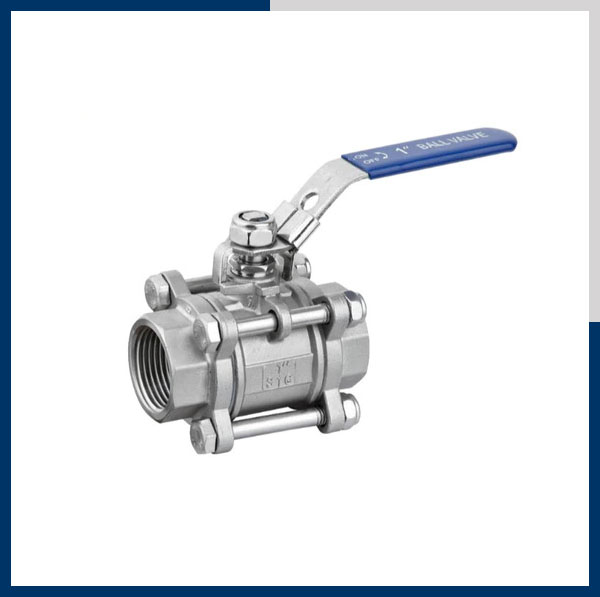 Van bi inox ren 3PC - Phụ Kiện Inox GAAD - Công Ty TNHH Kỹ Thuật GAAD