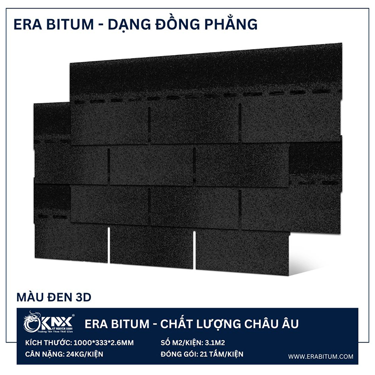 Ngói Bitum đồng phẳng