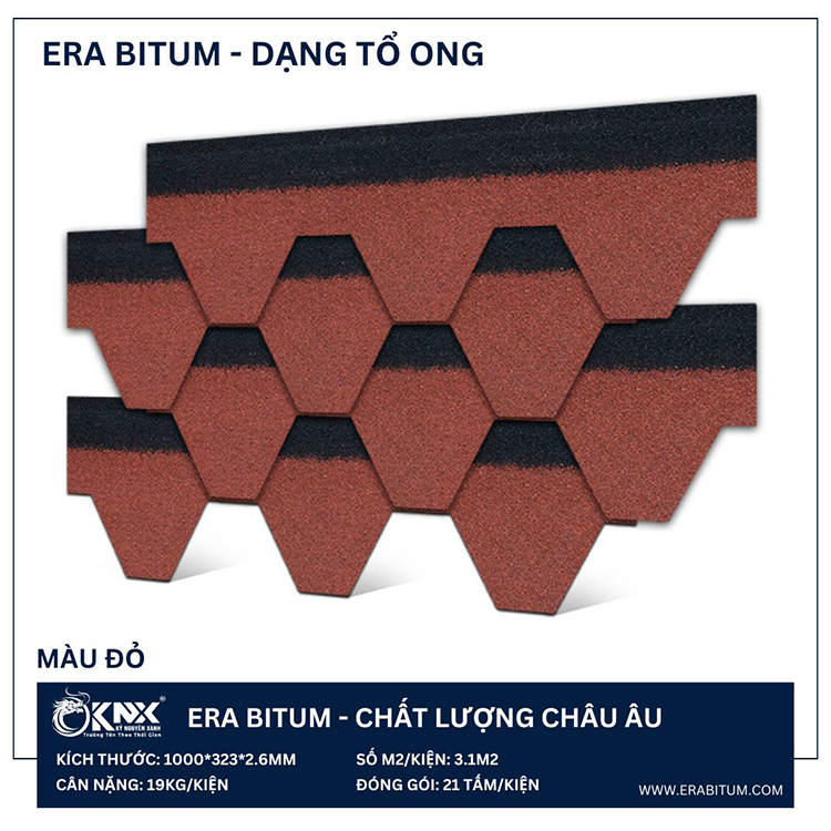 Ngói Bitum tổ ong Era