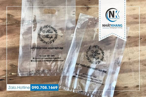 Túi nilon trong suốt - Bao Bì Nhất Khang - Công Ty TNHH Sản Xuất & In ấn Bao Bì Nhất Khang