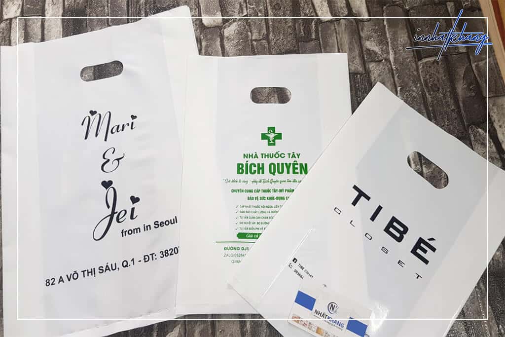 Túi hột xoài màu trắng - Bao Bì Nhất Khang - Công Ty TNHH Sản Xuất & In ấn Bao Bì Nhất Khang