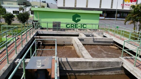 Trạm xử lý nước thải nhà máy An Phát - Công Ty TNHH Kỹ Thuật Công Nghệ ý Tưởng Xanh