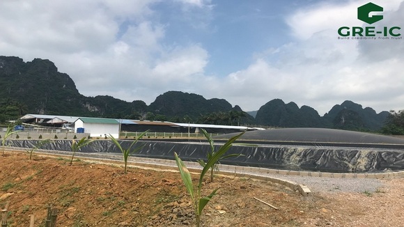 Trạm xử lý nước thải chăn nuôi Hòa Bình - Công Ty TNHH Kỹ Thuật Công Nghệ ý Tưởng Xanh