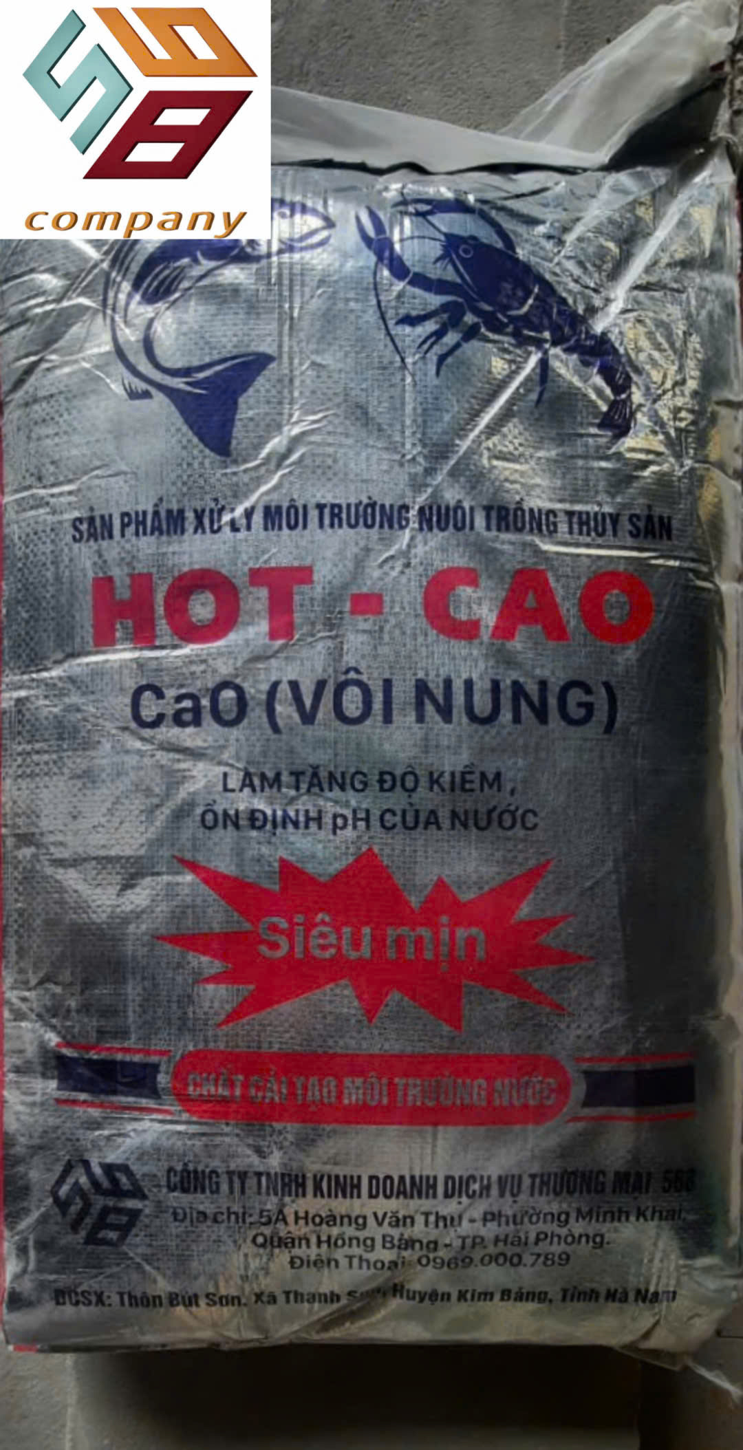 Sản phẩm vôi bột, vôi cục