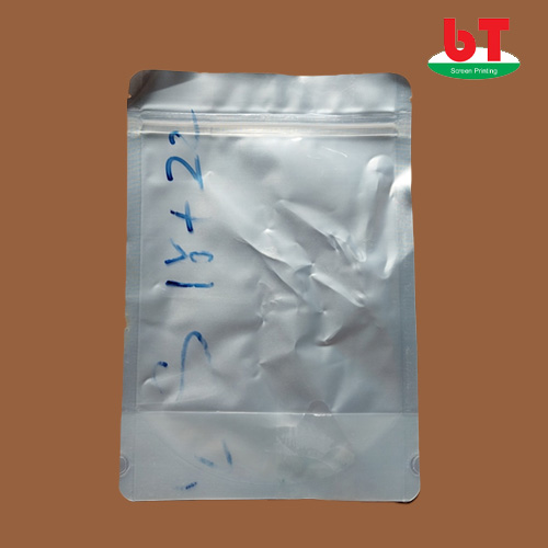 In túi Zip bạc ghép