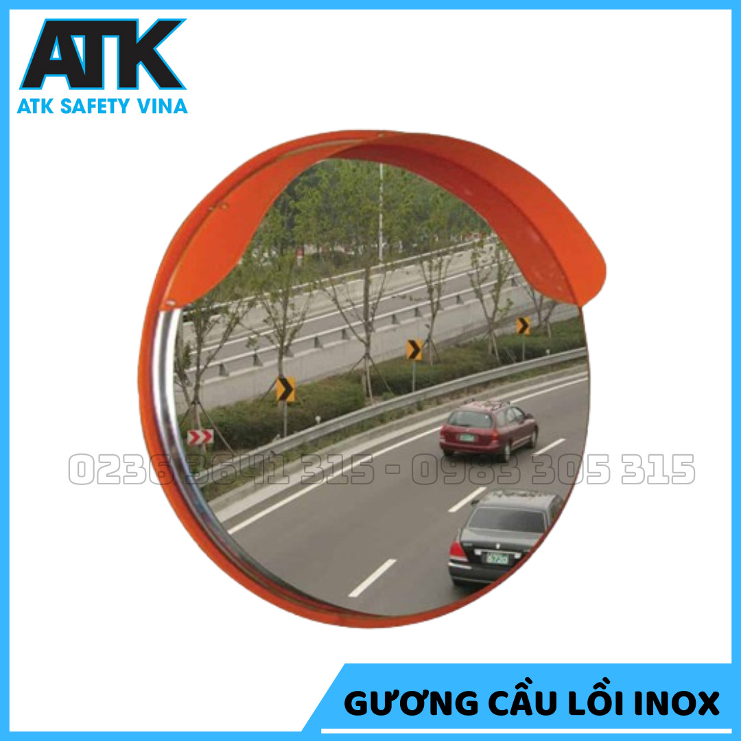 Gương cầu lồi inox - Thiết Bị An Toàn Giao Thông Safety Vina - Công Ty TNHH ATK Safety Vina