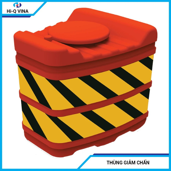 Thùng giảm chấn HDPE - Thiết Bị An Toàn Giao Thông Safety Vina - Công Ty TNHH ATK Safety Vina