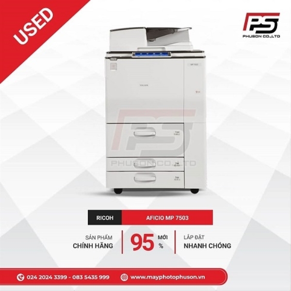 Máy Photocopy Ricoh Aficio MP 7503