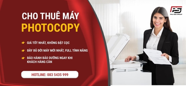 Dịch vụ cho thuê máy Photocopy