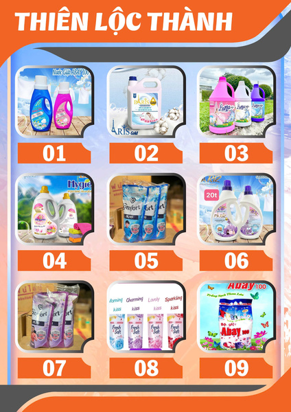Sản phẩm hóa mỹ phẩm Thiên Lộc Thành - Hóa Mỹ Phẩm Thiên Lộc Thành - Công Ty TNHH Sản Xuất Thương Mại Dịch Vụ Hóa Mỹ Phẩm Thiên Lộc Thành