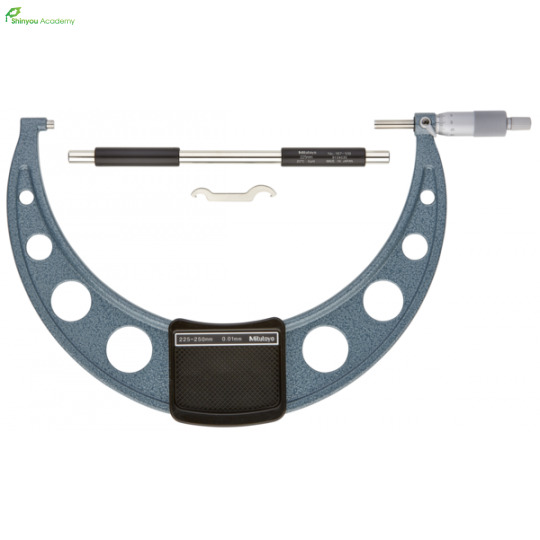 Panme cơ khí đo ngoài Mitutoyo 225-250mm - Thiết Bị Đo Lường Shinyou Academy - Công Ty TNHH Thương Mại Và Dịch Vụ Shinyou Academy