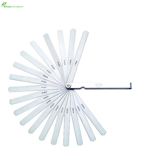 Bộ dưỡng đo khe hở 0.05-1mm, 13 lá, dài 150mm - Thiết Bị Đo Lường Shinyou Academy - Công Ty TNHH Thương Mại Và Dịch Vụ Shinyou Academy