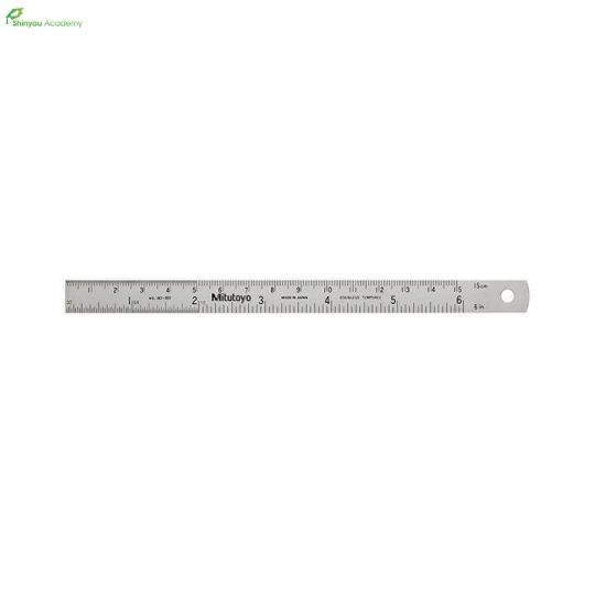 Thước lá 150mm rộng 15mm - Thiết Bị Đo Lường Shinyou Academy - Công Ty TNHH Thương Mại Và Dịch Vụ Shinyou Academy