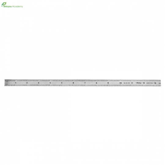 Thước lá thép 600mm rộng 12mm - Thiết Bị Đo Lường Shinyou Academy - Công Ty TNHH Thương Mại Và Dịch Vụ Shinyou Academy
