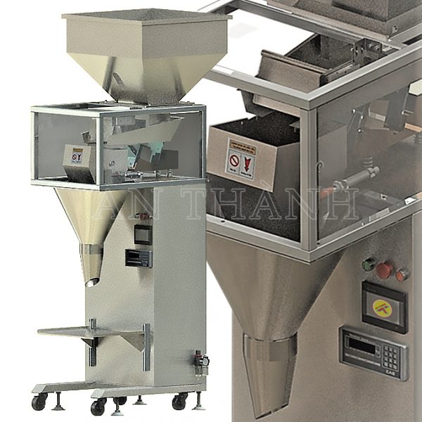 Máy đóng gói bán tự động cân định lượng 1 đầu cân