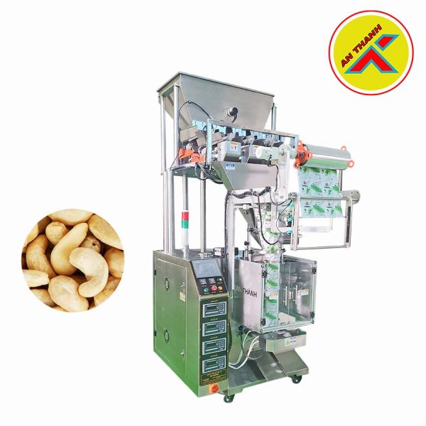Máy đóng gói hạt điều 4 đầu cân tự động