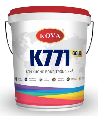 Sơn không bóng trong nhà K771-Gold