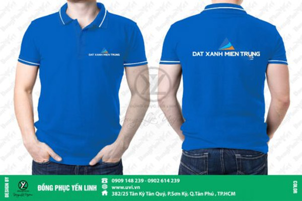 Áo thun đồng phục bất động sản đất xanh