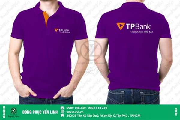 Áo thun đồng phục ngân hàng TPBank