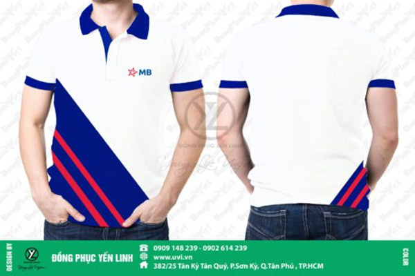 Áo thun đồng phục ngân hàng MBBank