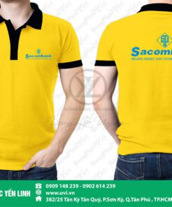 Áo thun đồng phục ngân hàng Sacombank