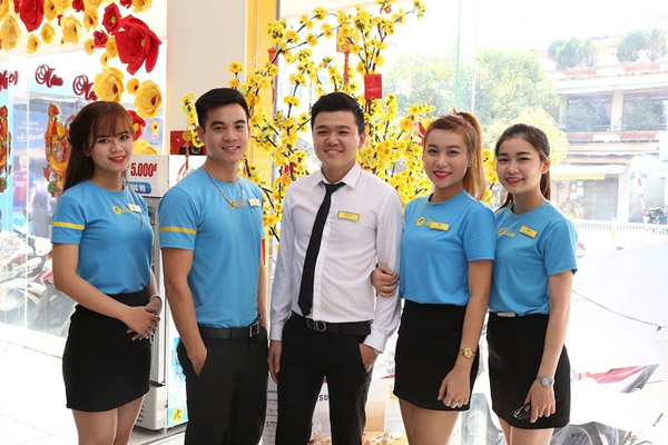 Áo thun đồng phục Điện máy Xanh
