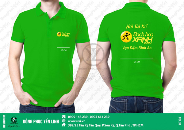 Áo thun đồng phục Bách Hóa Xanh