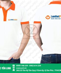 Áo thun đồng phục ngân hàng Liên Việt Postbank