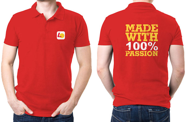 Áo thun đồng phục Lotteria