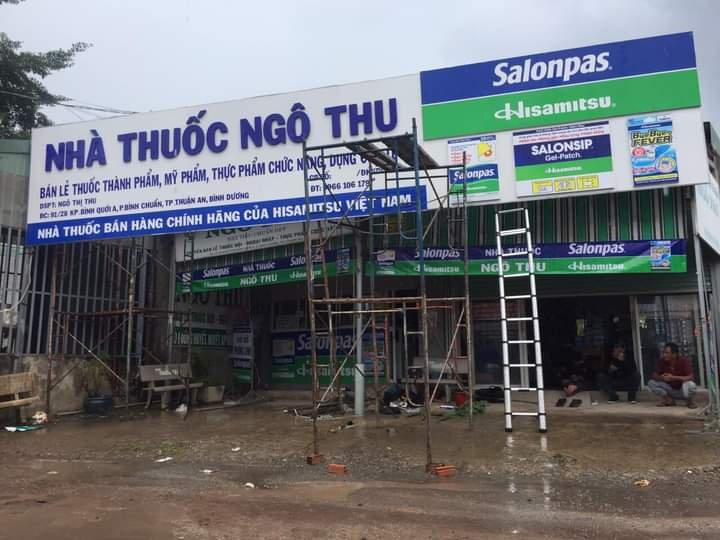 Thi công bảng hiệu quảng cáo - Công Ty TNHH Bảng Hiệu Việt