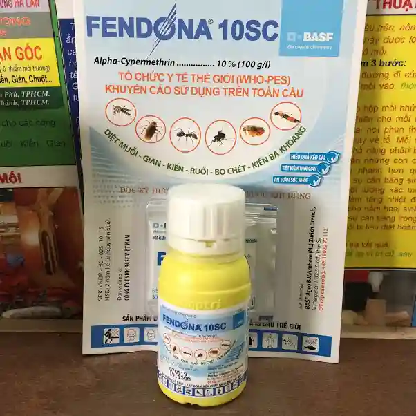 Diệt muỗi fendona 10sc (5ml) - Diệt Mối Hà Lan - Công Ty TNHH Thương Mại Dịch Vụ Trừ Mối Và Côn Trùng Hà Lan