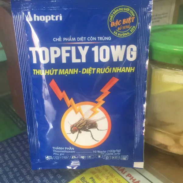 Thuốc diệt ruồi topfly 10wg - Diệt Mối Hà Lan - Công Ty TNHH Thương Mại Dịch Vụ Trừ Mối Và Côn Trùng Hà Lan
