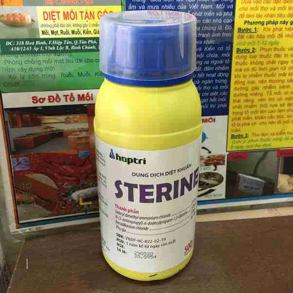 Thuốc diệt khuẩn sterine