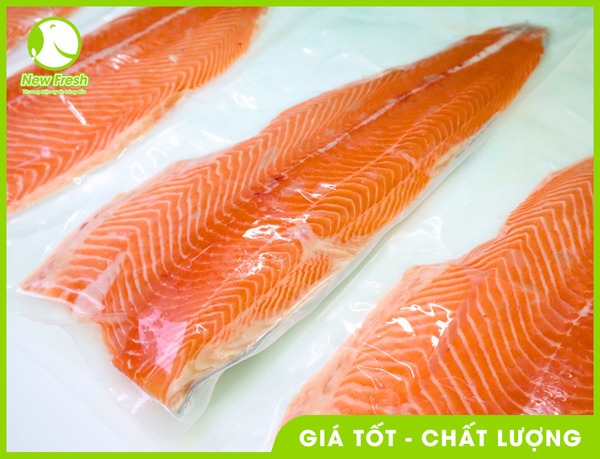 Cá hồi Nauy fillet - New Fresh - Thực Phẩm Nhập Khẩu New Fresh Foods - Công Ty TNHH New Fresh Foods